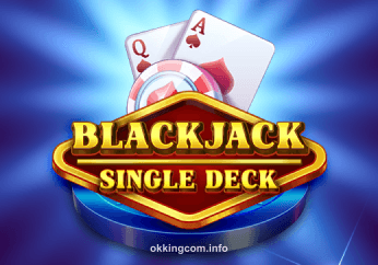 Hình ảnh trò chơi Backjack Single Deck tại okking